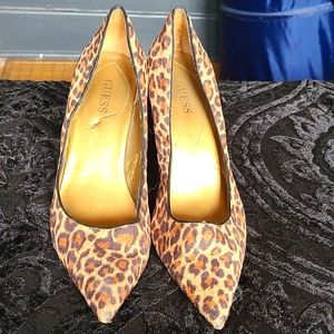 Guess Leopard heels